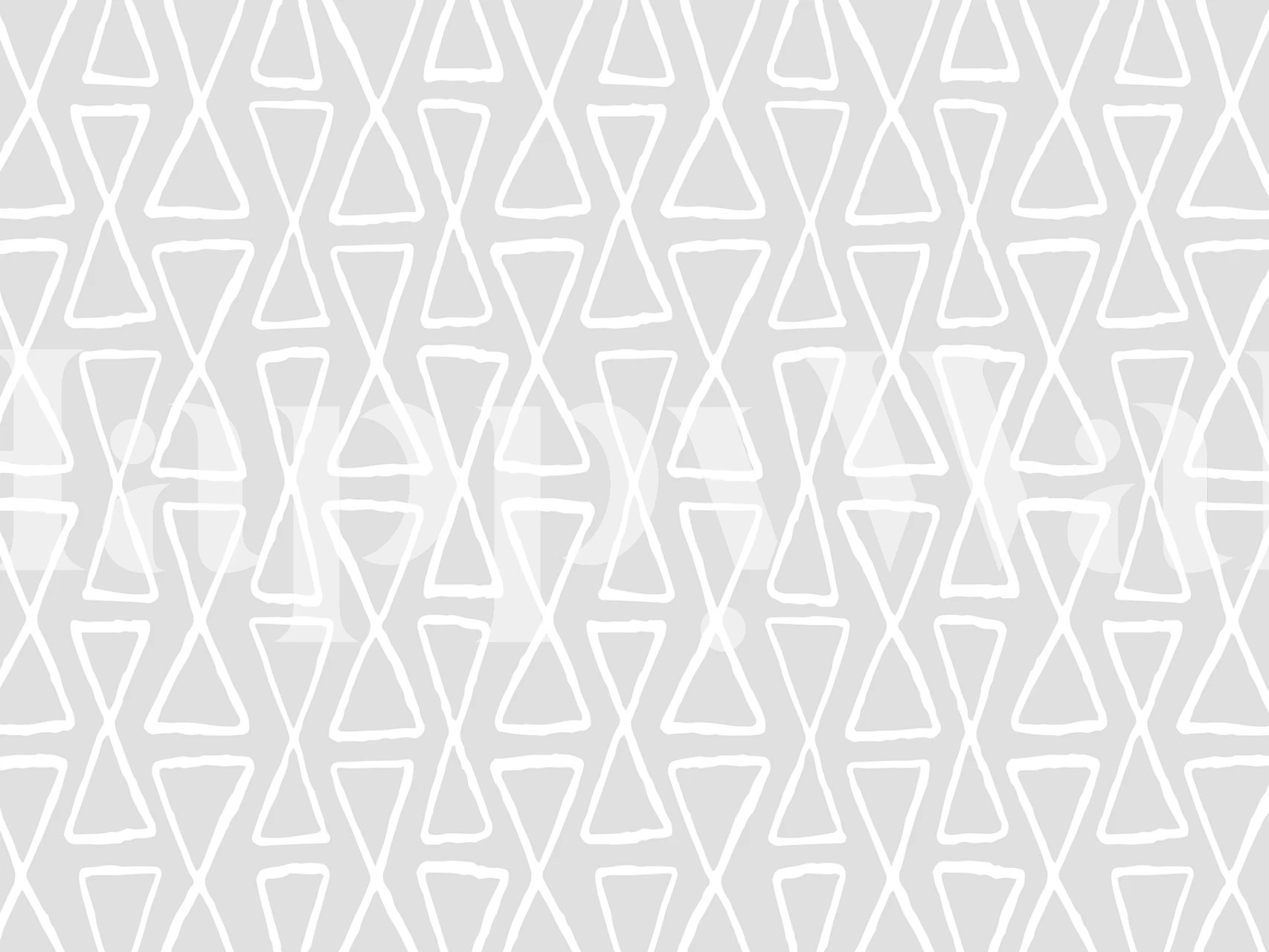 Fototapeta Klepsydra Biała Szara z geometrycznym wzorem