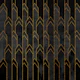 Black Charcoal Stone Luxe Geo