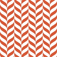 Chevron in Rust orange white ταπετσαρία