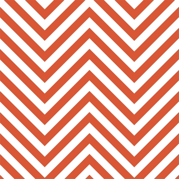 Chevron Nordic rust white