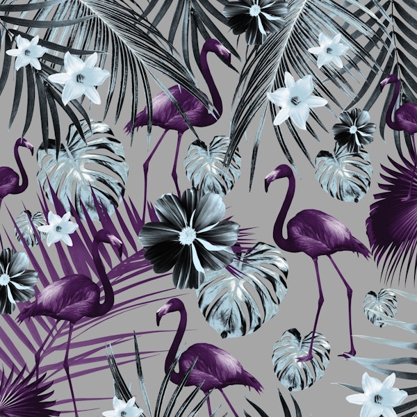 Tropical Flamingo Jungle 7