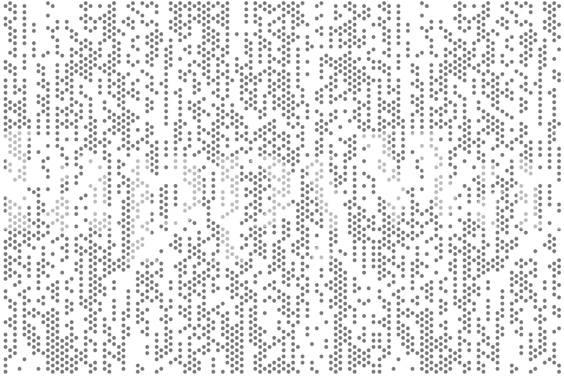 Geometric v7 noton wallpaper in a modern interior