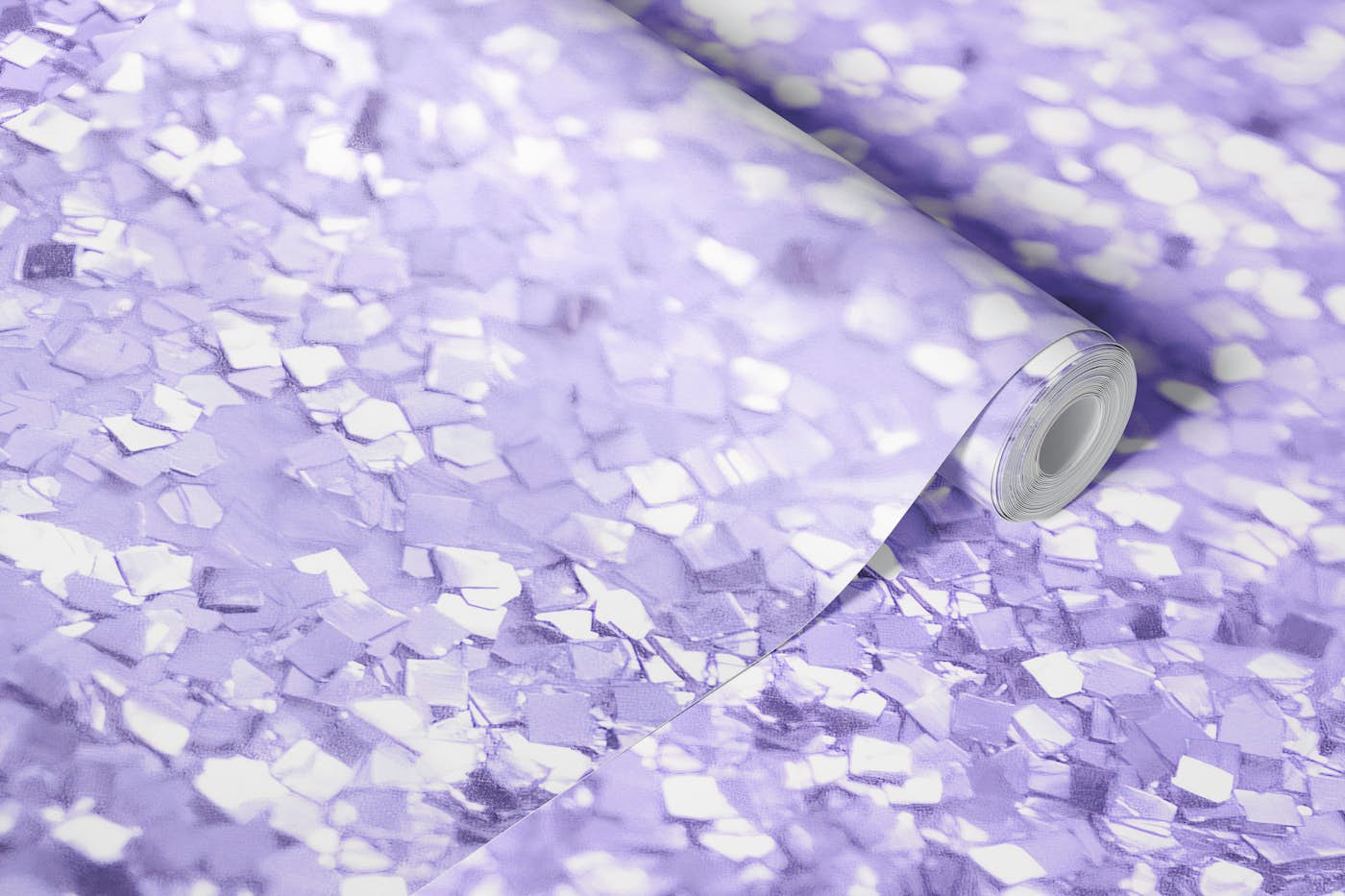 Lavender Glitter Dream 1 wallpaper roll