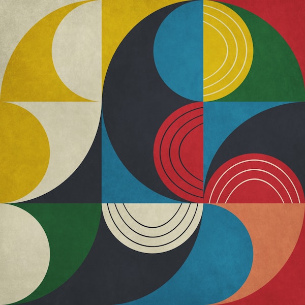 Geometric with Semi Circles