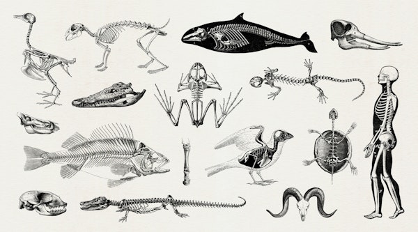 Animal skeletons