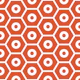 Minimal Orange White Geometric