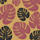 Palm leaves black mustard wine
