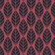Scandinavian Black Red Leaf