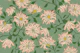 Cottage flowers green mural