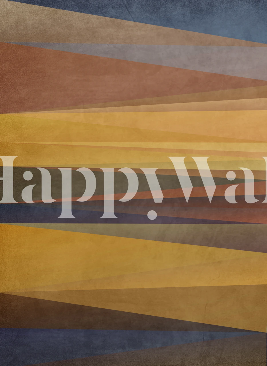 Reflexes wallpaper in a modern room