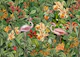 Tropical Flamingo Jungle