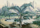 Tropical Scenery With Palm