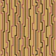 Mustard Stripes Red Black