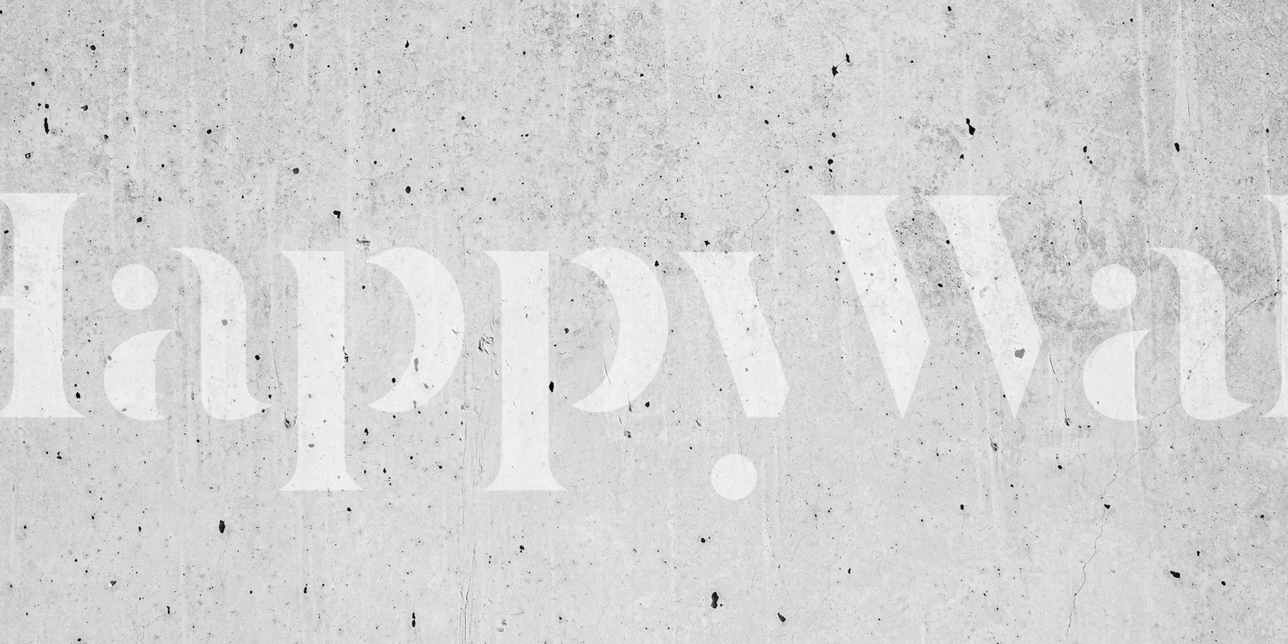 Textured gray concrete wall wallpaper with subtle markings