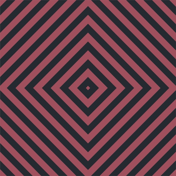 Black Brick Concentric Squares