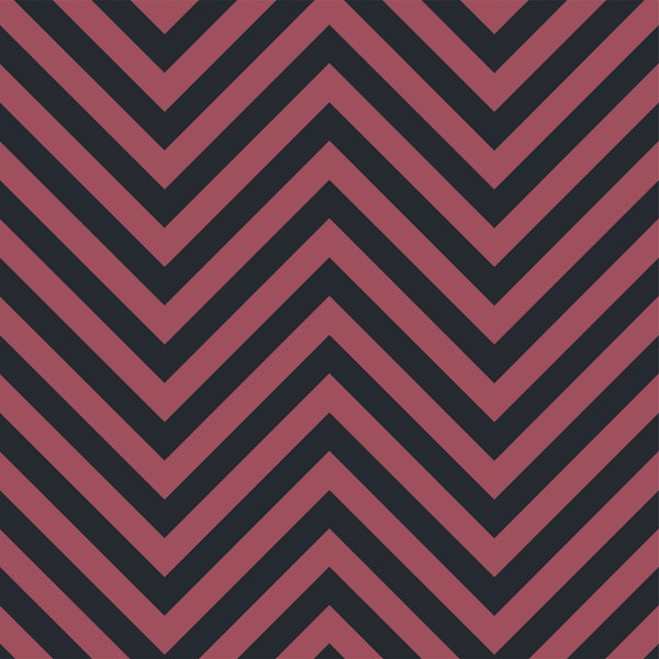 Black Marsala Chevron