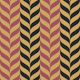 Saffron Chevron Black Burgundy