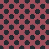 Black Polka Dots Marsala tapete