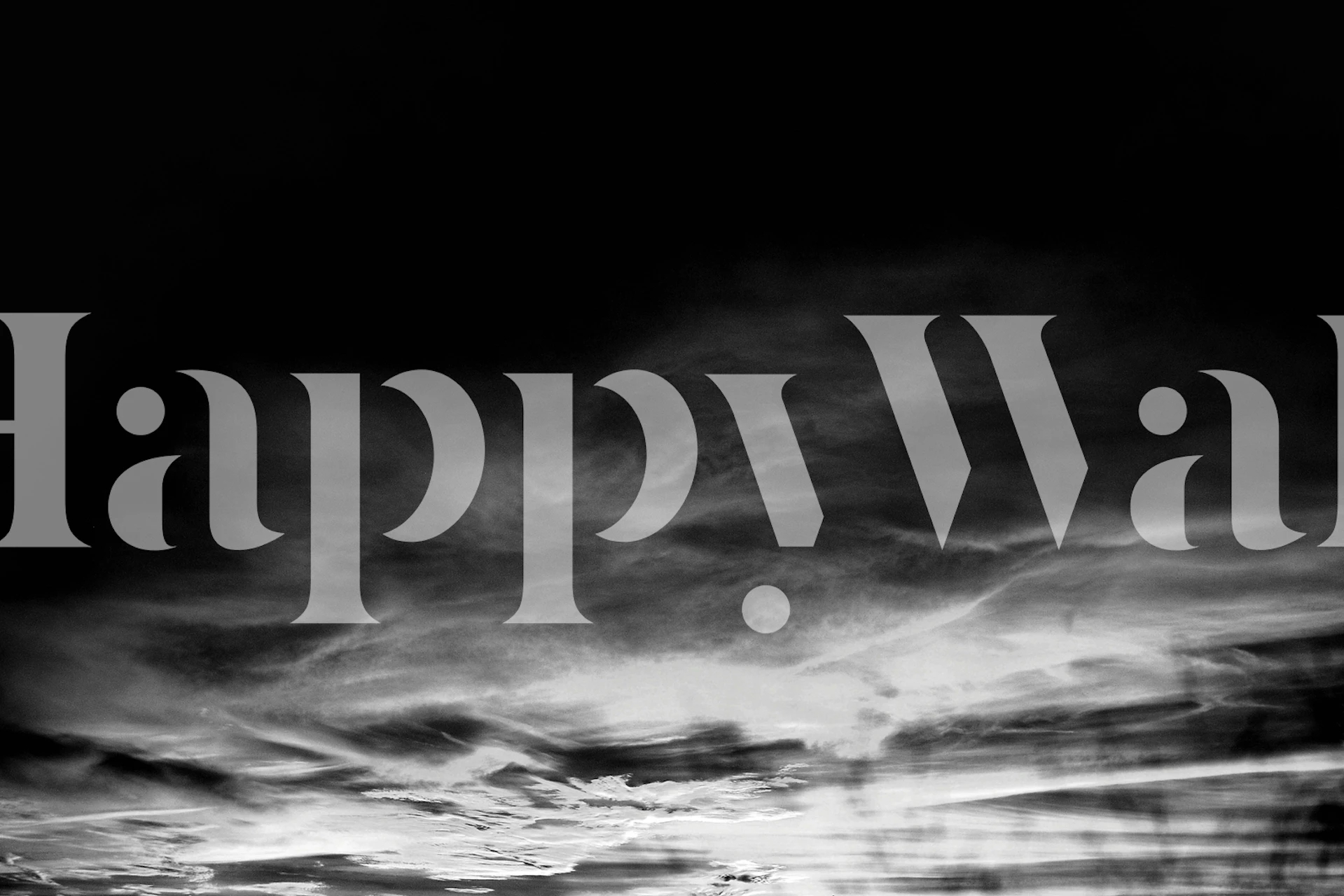 Black and white wallpaper in room setting