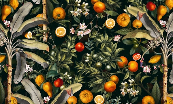 Vintage Fruit Pattern XXII