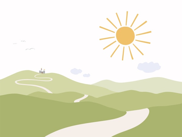 Road To The Castle green