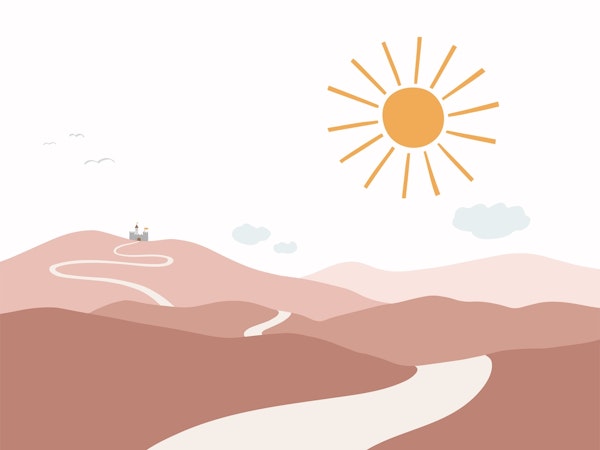 Road To The Castle red