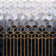 Dark Blue Gradient Cubes