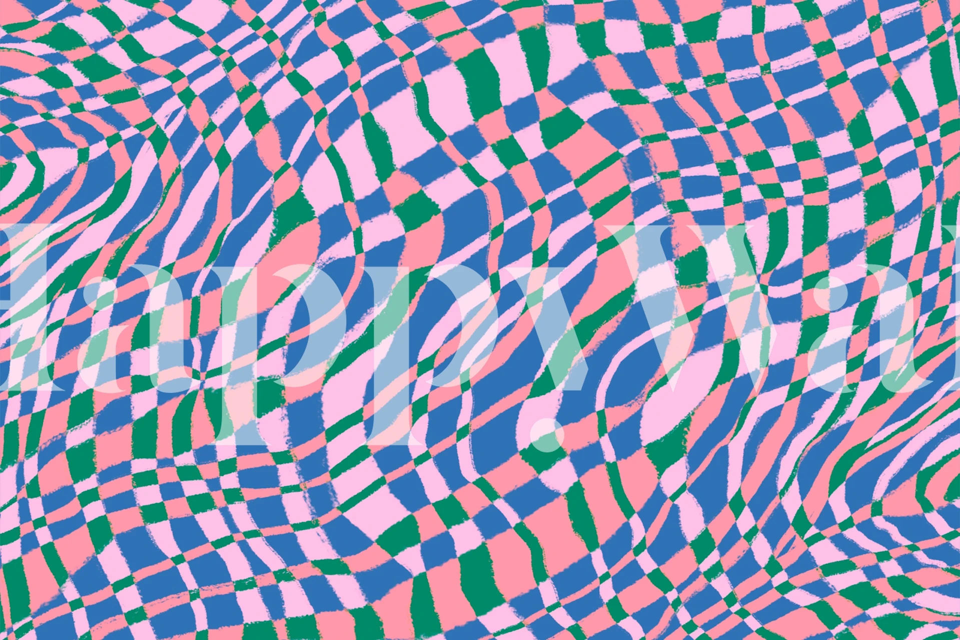 Loose Weave I wallpaper in a room setting