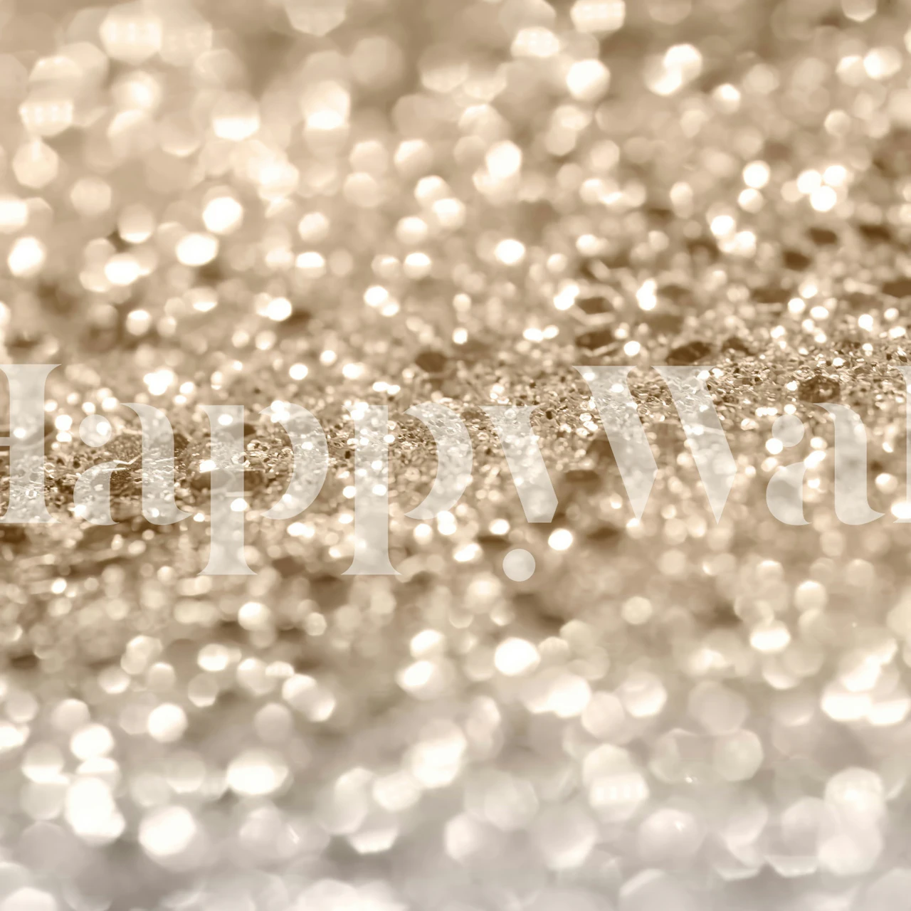 Fototapete mit goldener Glitzerstruktur für eine elegante Inneneinrichtung