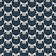 Retro mod circle charcoal