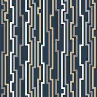Scandi Zig zag Grey Sand tapet