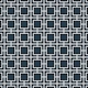 Greek key charcoal white