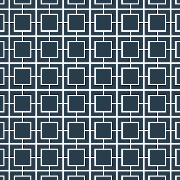 Greek key charcoal white