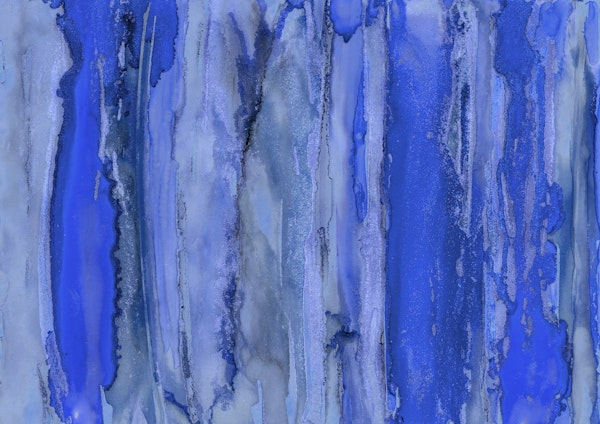 Ink Texture Blue Stripes