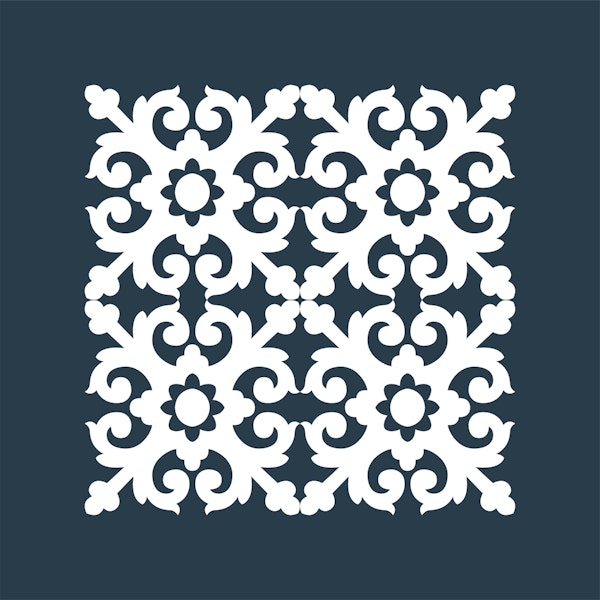 Monochrome oriental art