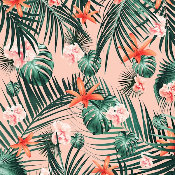 Tropical Flowers Paradise 1