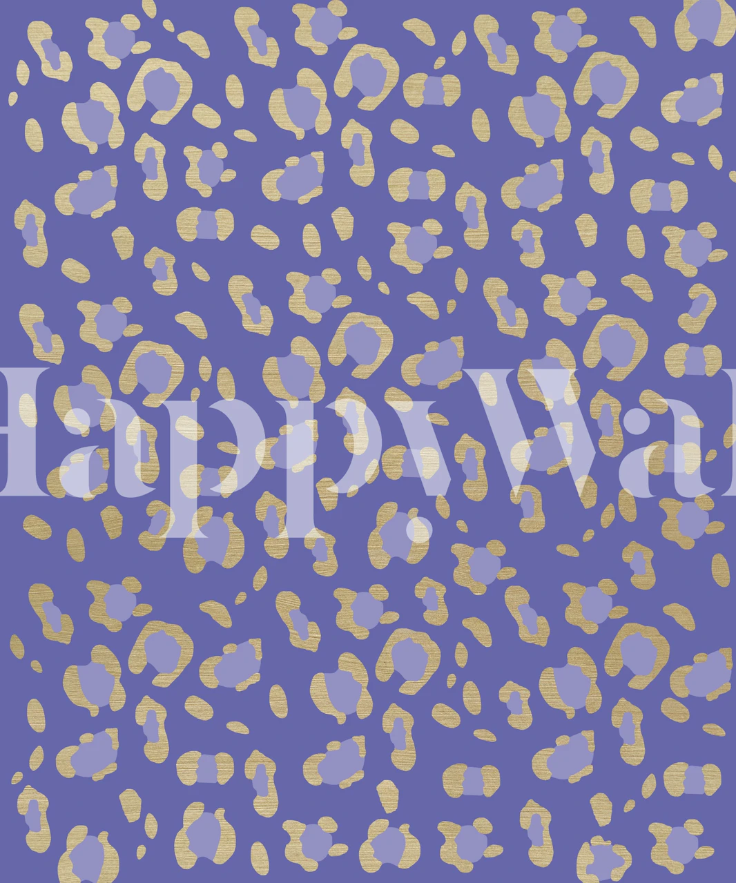 Leopard animal print tapet i et rom