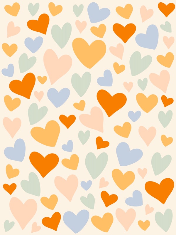 Terrazzo hearts