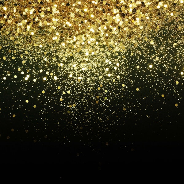 Sparkling Gold Glitter Glam 1
