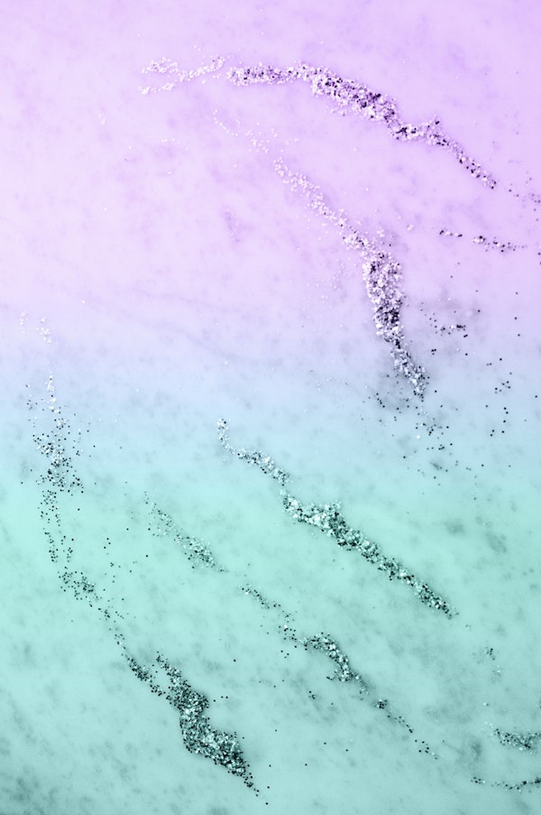 Mermaid Girls Glitter Marble 1