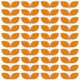 Danish Pattern Orange