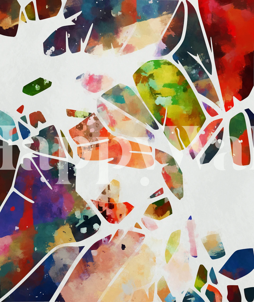 Colorful abstract wallpaper design