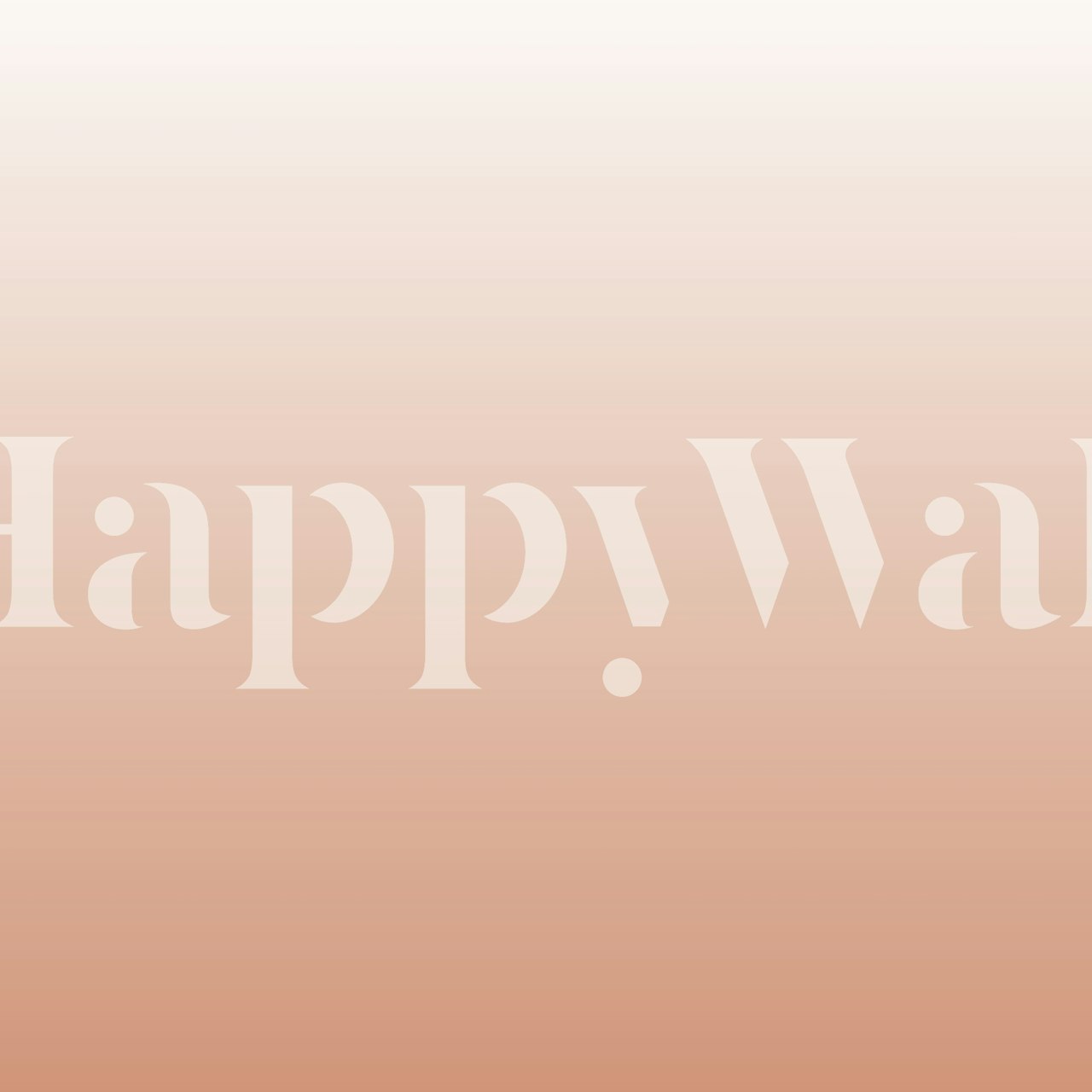 Boho Terracotta Ombre tapet i et rom