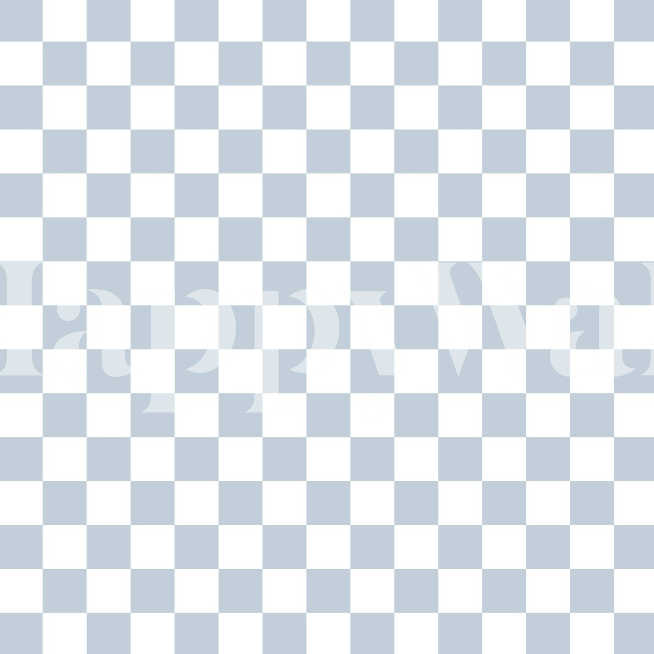 Ταπετσαρία Blue Check Pattern σε ένα δωμάτιο