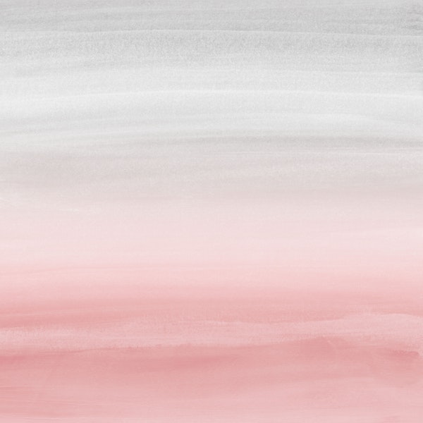 Blush Gray Watercolor 1