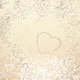 Gold Lady Glitter Heart 3