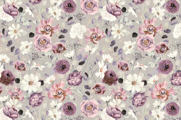 Lush meadow in bloom