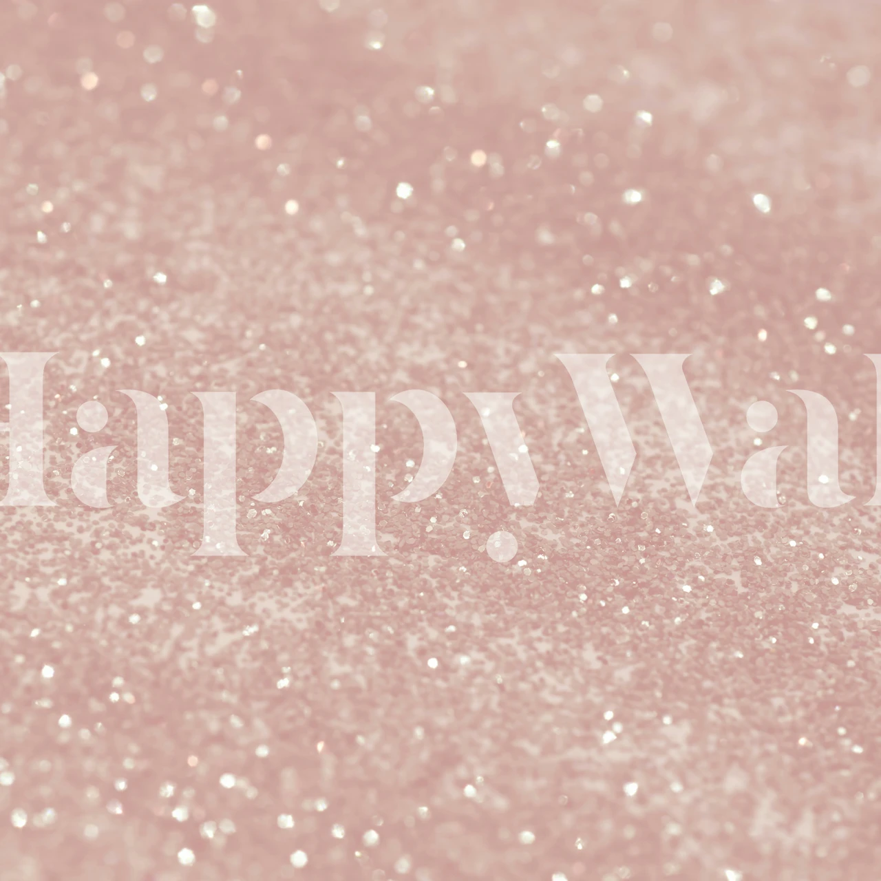 Blush Princess Glitter 1 tapet i ett rum