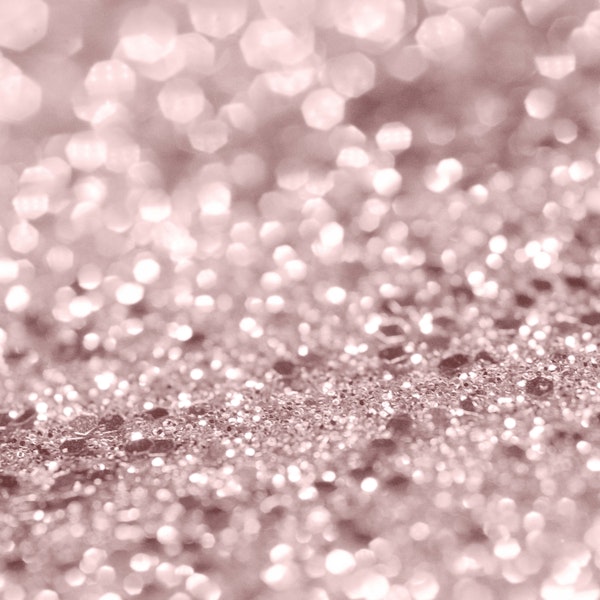 Rose Gold Blush Glitter 1