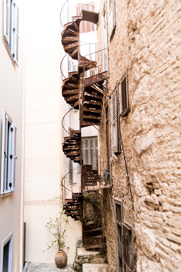 Spiral Staircase in Athens 1